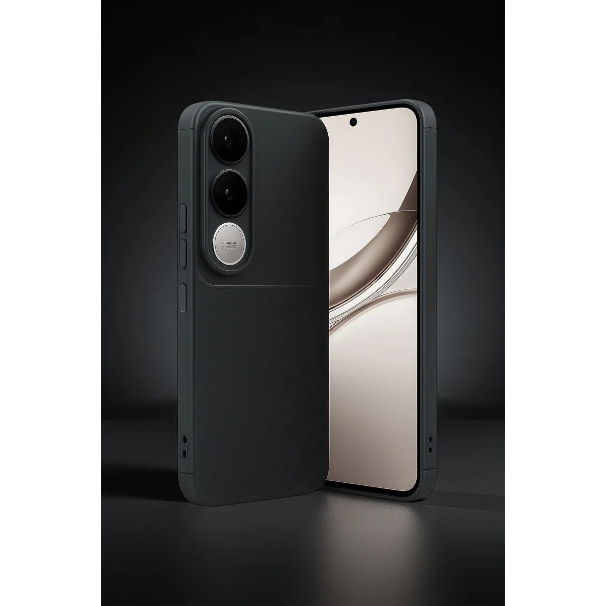 V50 Lite 4G Auto Focus Karbon Kapak Kılıf - Maksimum Koruma ve Stil