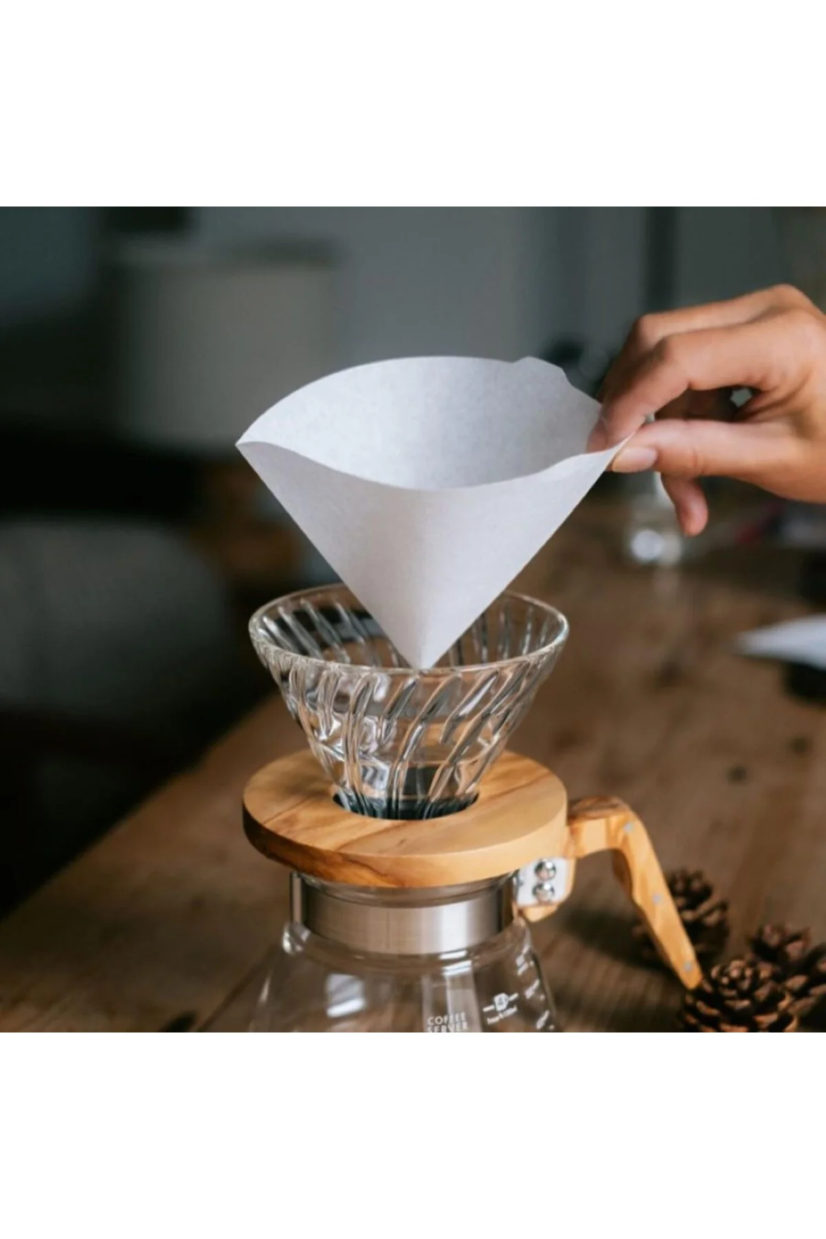 V60 02 Dripper Filtresi (100 Adet) V60 02 Dripper Filtresi (100 Adet)