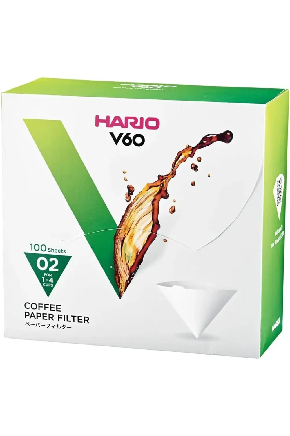 V60 02 Dripper Filtresi Kutulu (100 adet) 395519