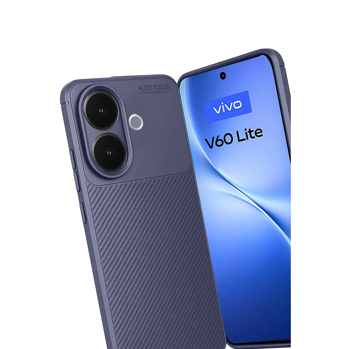 V60 Lite Auto Focus Karbon Kapak - Lacivert Koruma Kılıfı | Estetik ve Dayanıklı Tasarım
