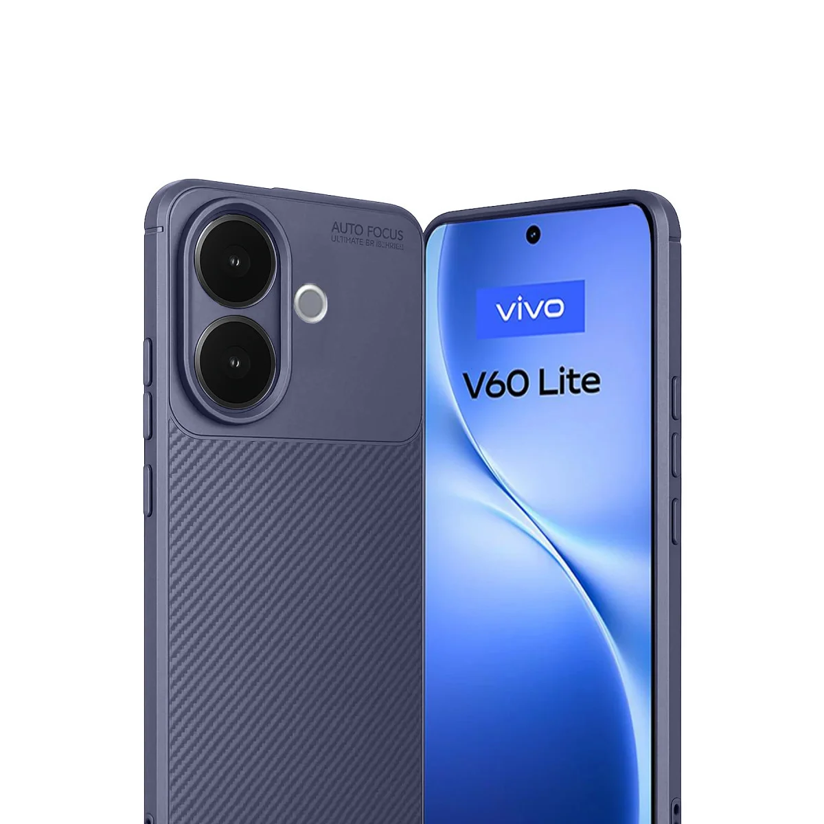 V60 Lite Auto Focus Karbon Kapak - Lacivert Koruma Kılıfı | Estetik ve Dayanıklı Tasarım