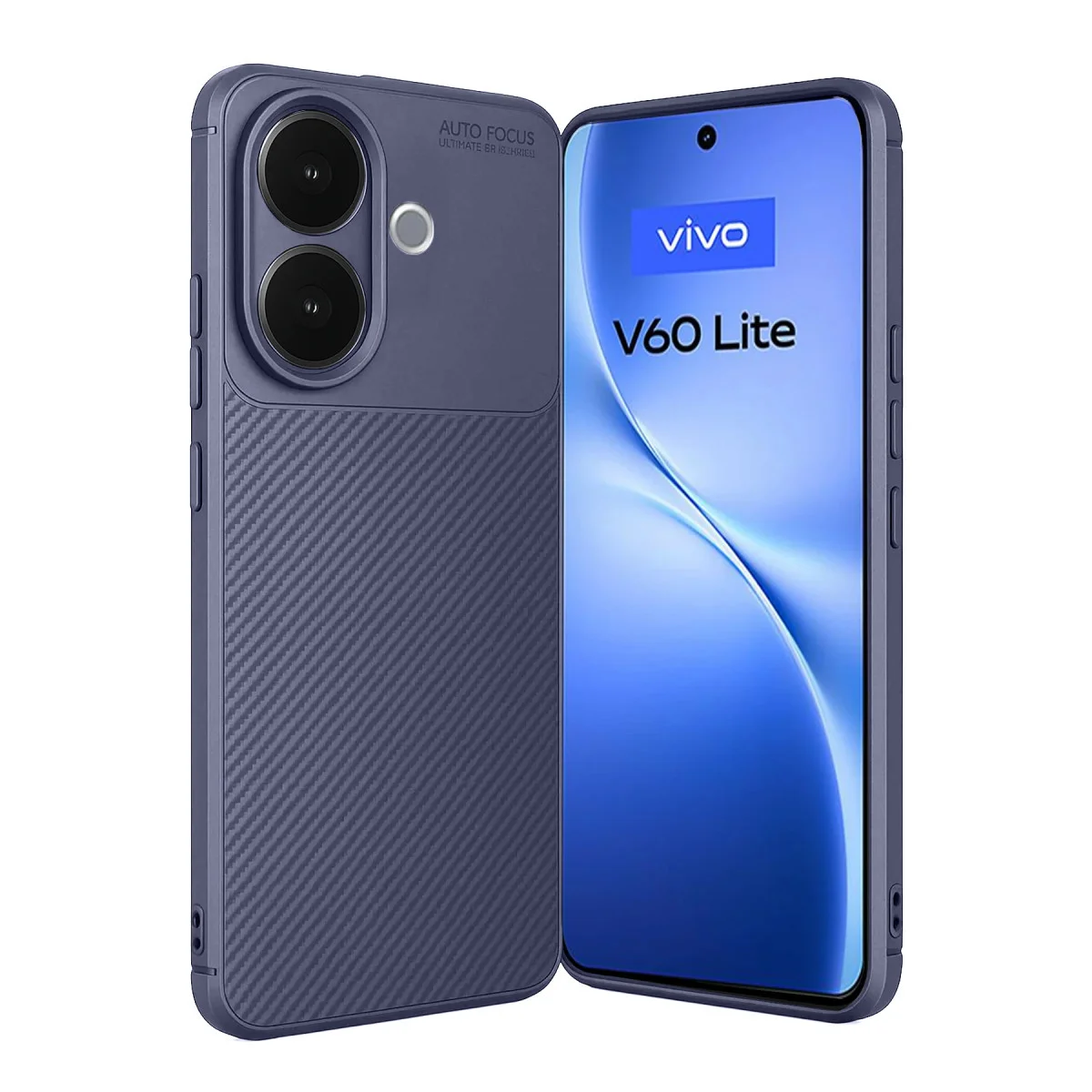 V60 Lite Auto Focus Karbon Kapak - Lacivert Koruma Kılıfı | Estetik ve Dayanıklı Tasarım