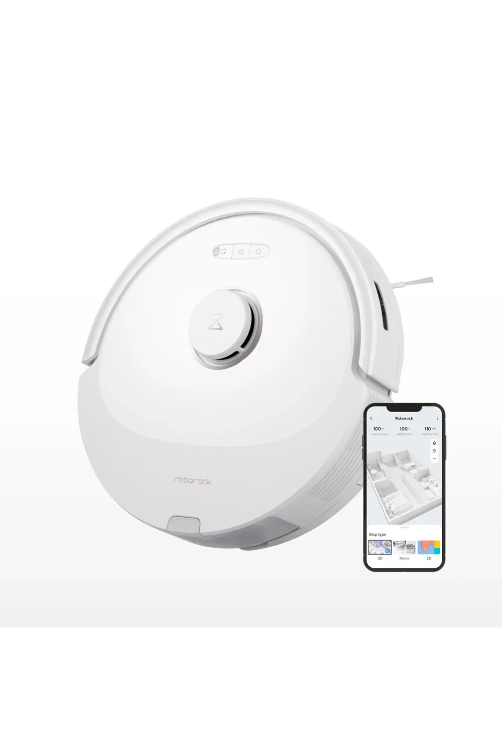 Vacuum Cleaner Q8 Max Robot Süpürge Beyaz