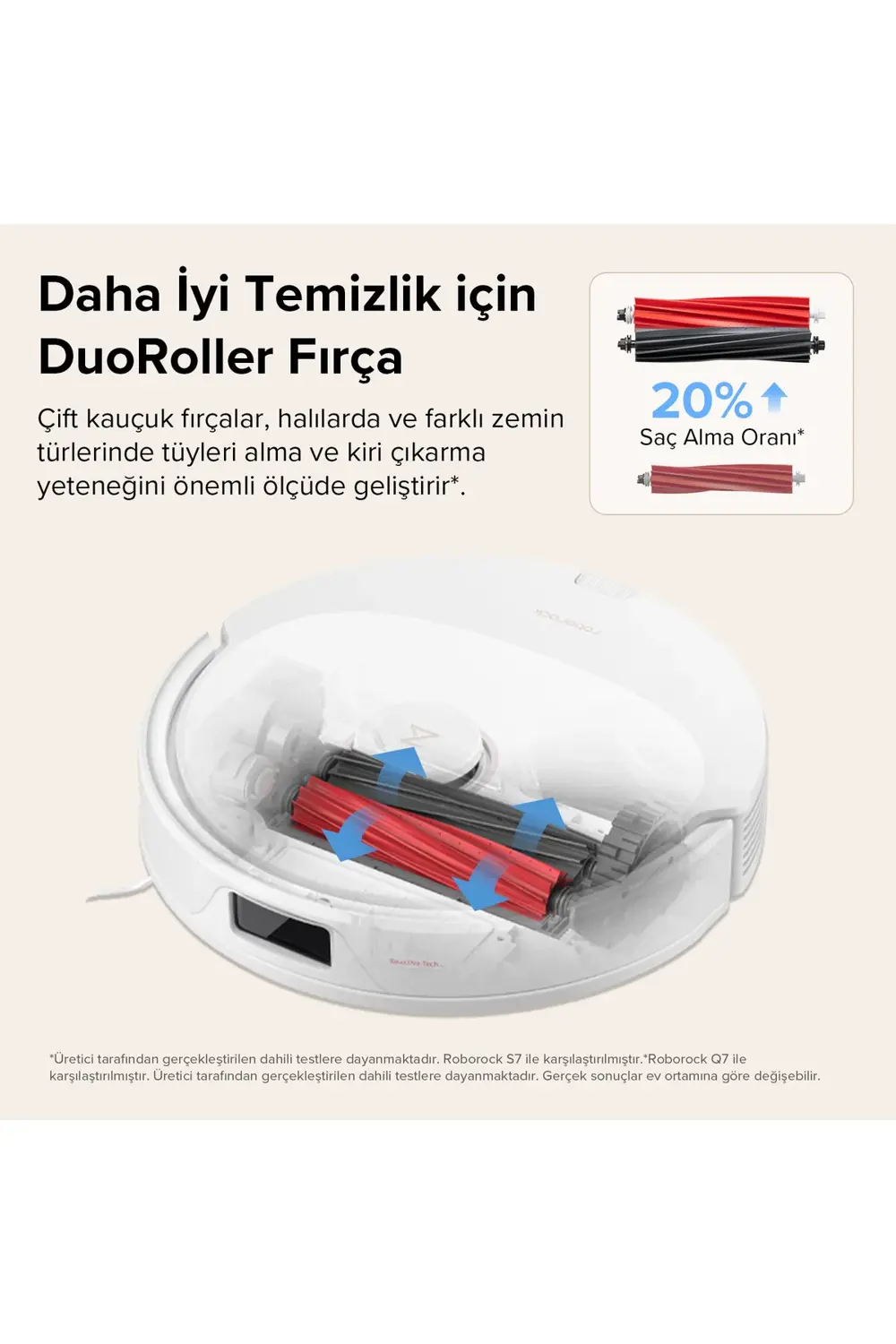 Vacuum Cleaner Q8 Max Robot Süpürge Beyaz