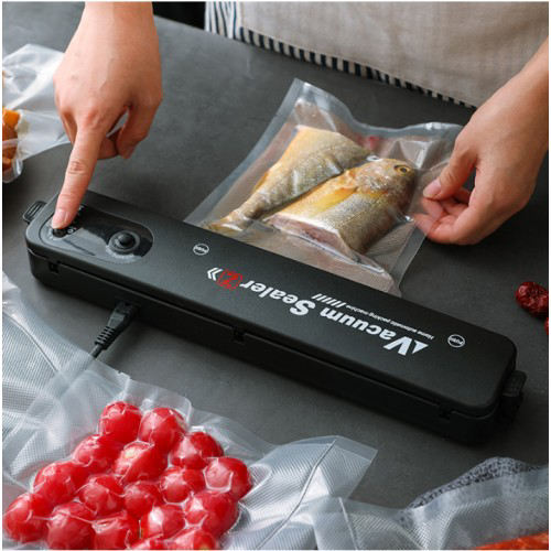 Vacuum Sealer Gıda Vakum Ve Mühürleme Makinesi (10 plastik poşet 
