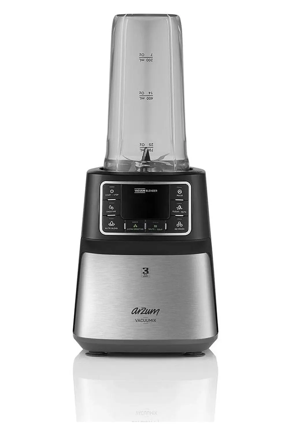 Arzum Vacuumix Vakumlu Power Blender 1500W Siyah - Ar1061
