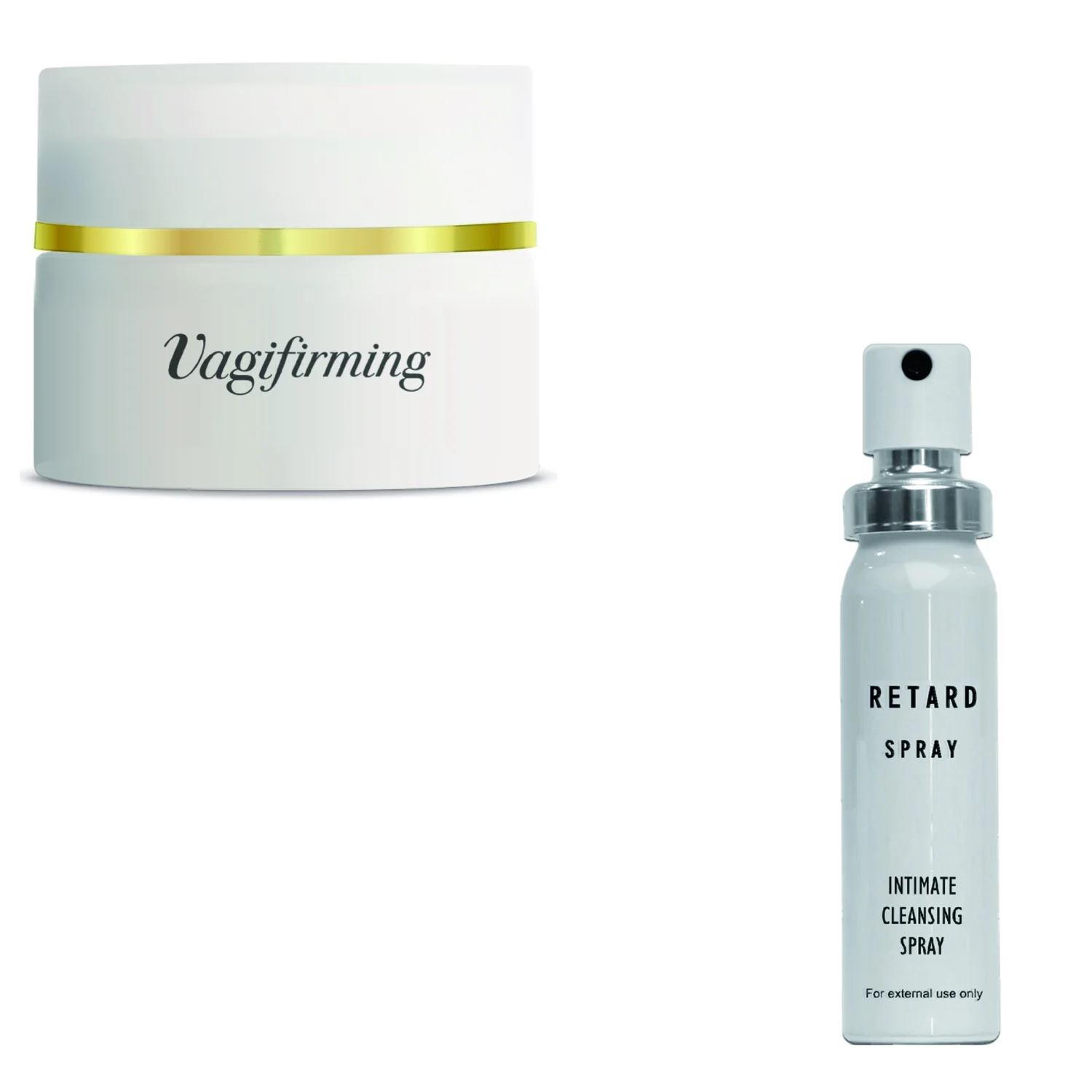 Vagifirming Cream 50 ml + Retard Sprey - Çift Etkili İntim Bakım Seti
