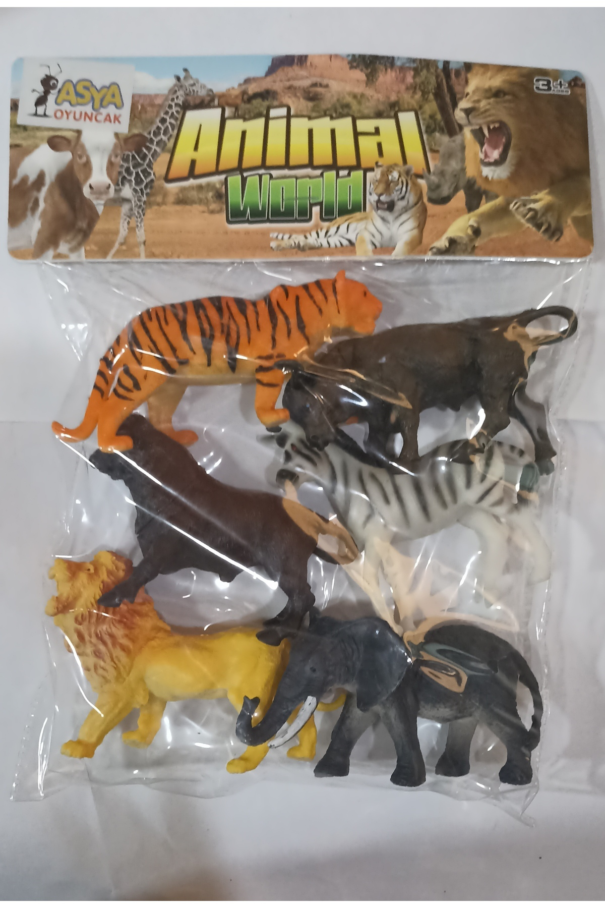 Asya Oyuncak Vahşi Hayvanlar