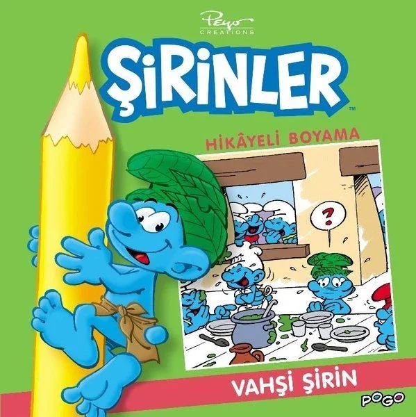 Vahşi Şirin Hikayeli Boyama - Şirinler Fiyatı, Yorumları ve Özellikleri