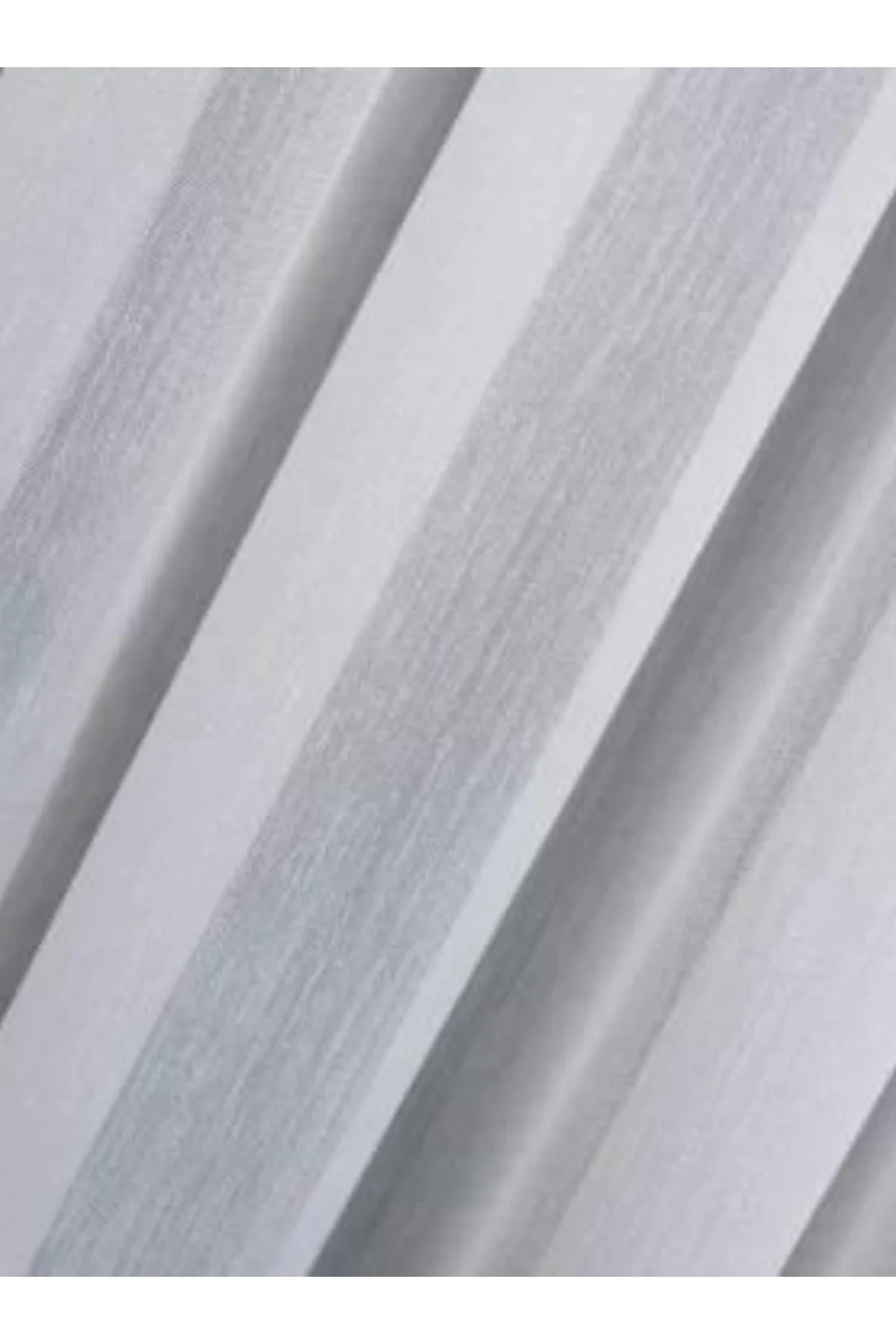 Vakko İtalyan Koleksiyon Modern Bambu Sedef Lüx Tül Perde Yüksek 