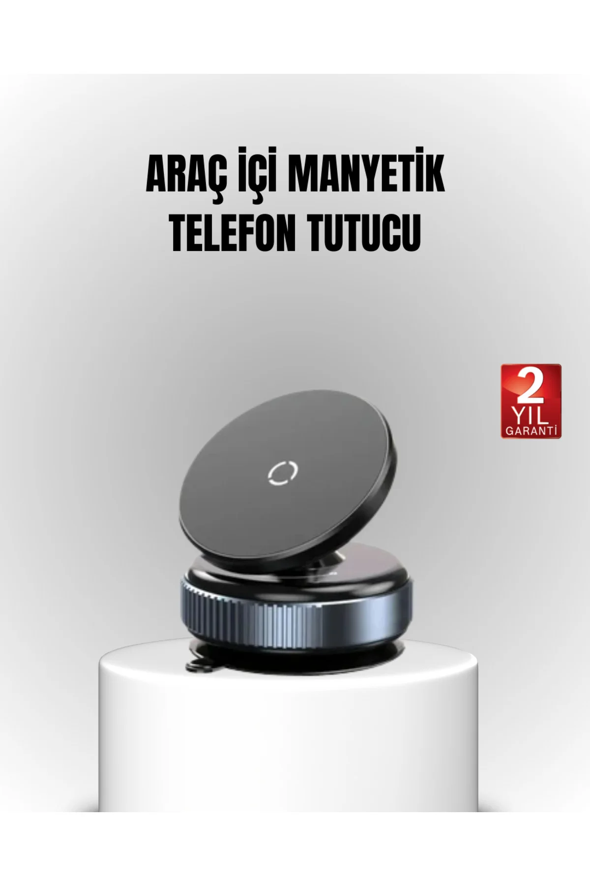 Vakum Adsorpsiyonlu Manyetik Telefon Tutucu Güçlü N52 360° Evrens