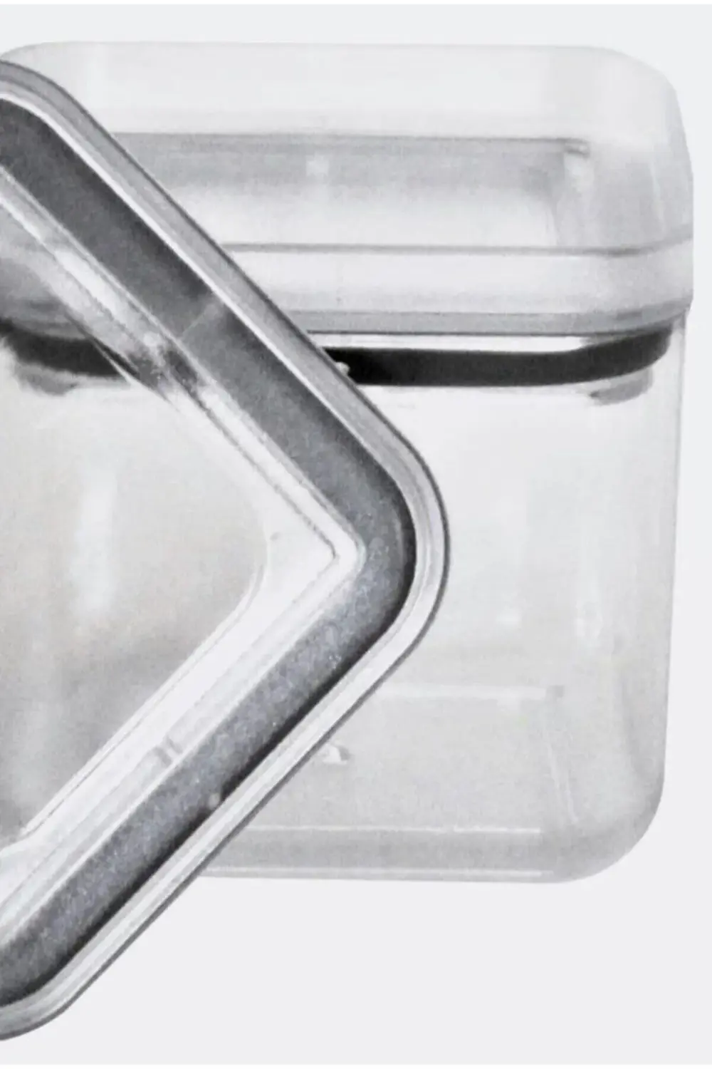 Vakum Kapaklı Kristal Saklama Kabı 30'lu Set