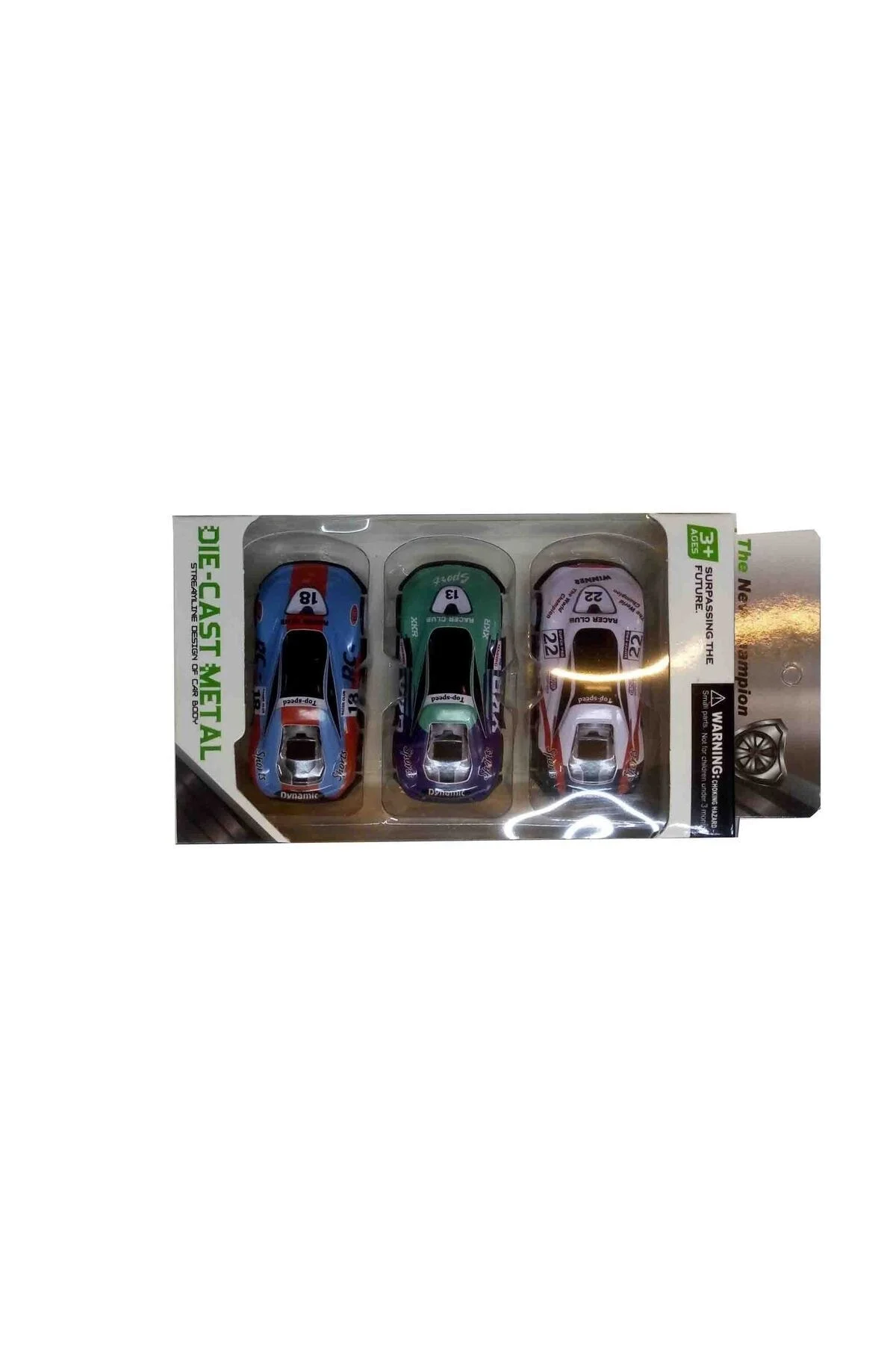 VAKUMDA METAL 3 LÜ ARABA DIE CAST METAL