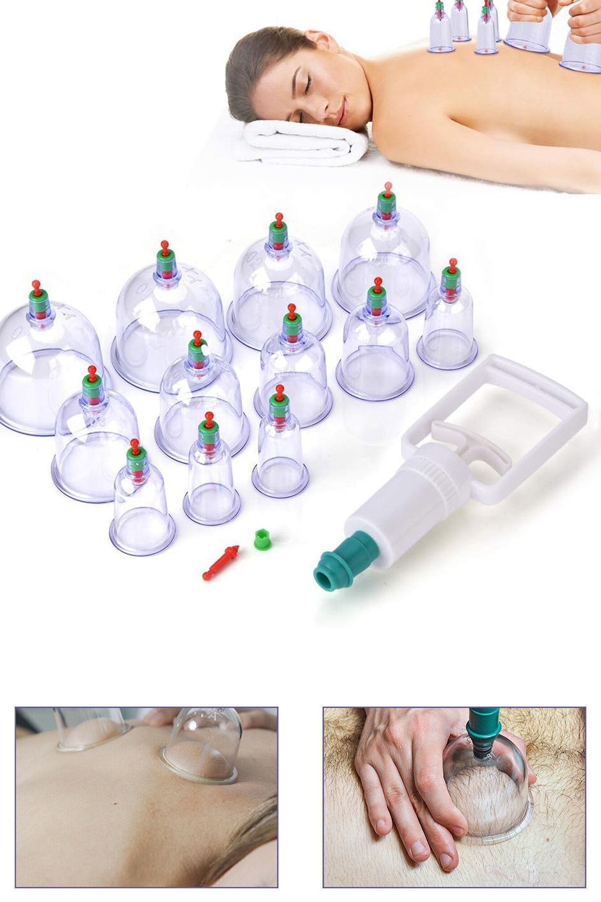 Technostation Vakumlu Bardak Kupa Çekme Seti Hacemat 12 Li