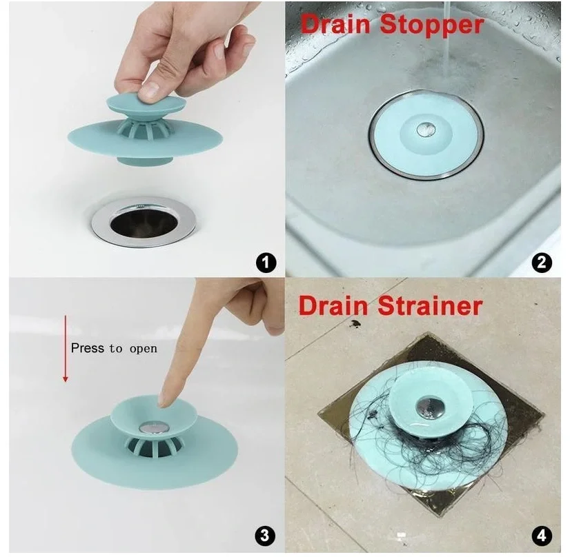 Vakumlu Lavabo Süzgeci - Tahliye Ve Durdurma Süzgeci Vakumlu Lavabo Süzgeci - Tahliye Ve Durdurma Süzgeci