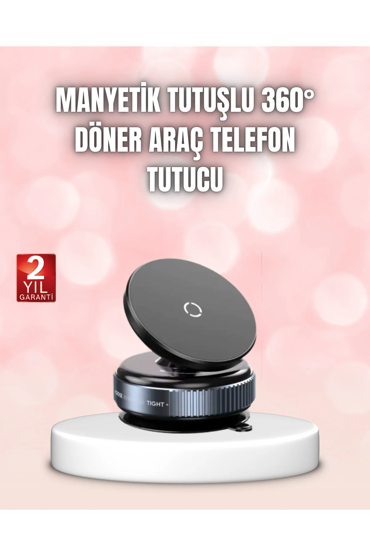 Vakumlu Manyetik Araç İçi Telefon Standı