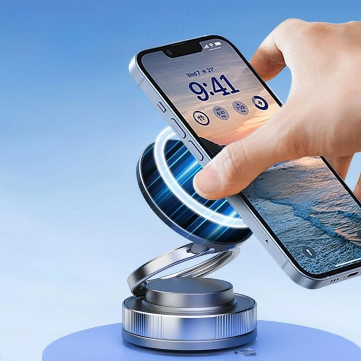 Vakumlu Manyetik Telefon Tutucu – Güçlü Vakum 360 Derece Döner Araç İçi Telefon Standı, Ultra Sabit Manyetik Destekli Mobil Cihaz Aparatı Bx40 Fiyatı, Yorumları ve Özellikleri