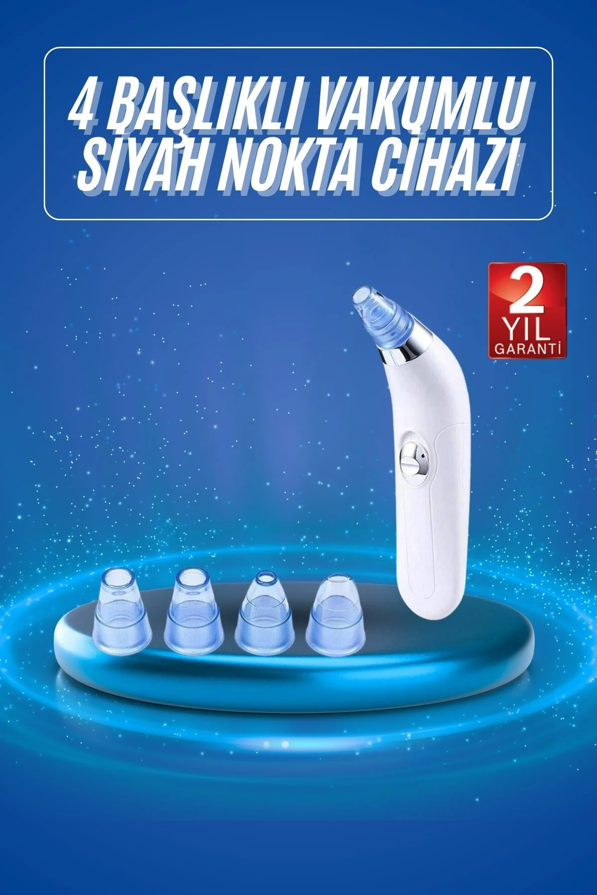 Vakumlu Siyah Nokta Ve Yüz Temizleme Cihazı 4 Başlıklı Vakumlu Siyah Nokta Ve Yüz Temizleme Cihazı 4 Başlıklı