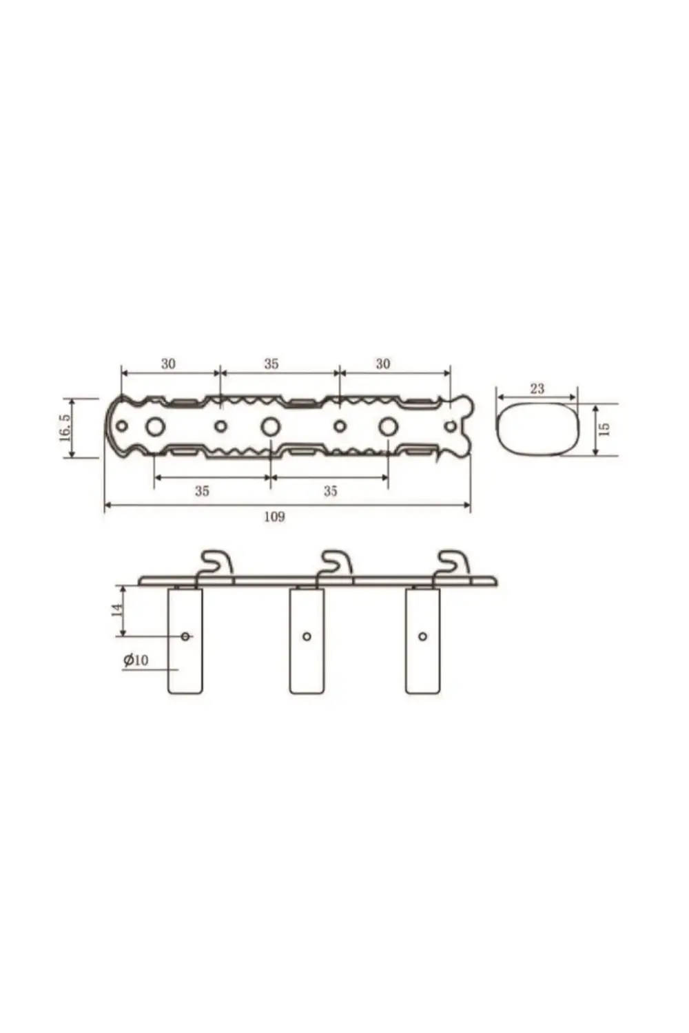 VALENCIA CMH0150CR KLASİK GİTAR KULAĞI KLASİK SET 3'LÜ SAĞ+3'LÜ S