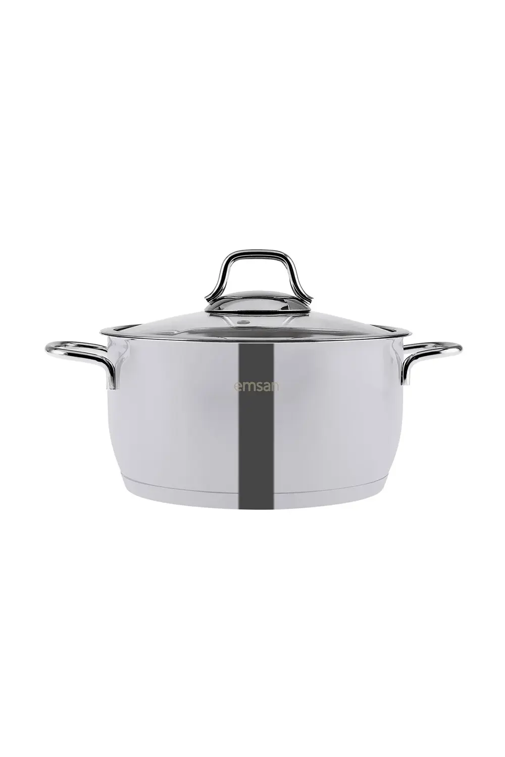 Valeria 8 Parça Çelik Tencere Seti