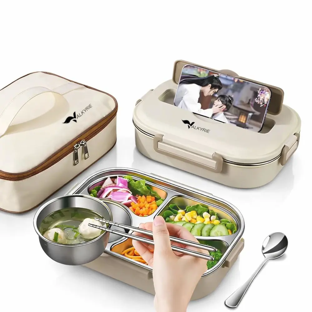Valkyrie 1500 ml Termal Yemek Kutusu | 304 Paslanmaz Çelik | Sızd
