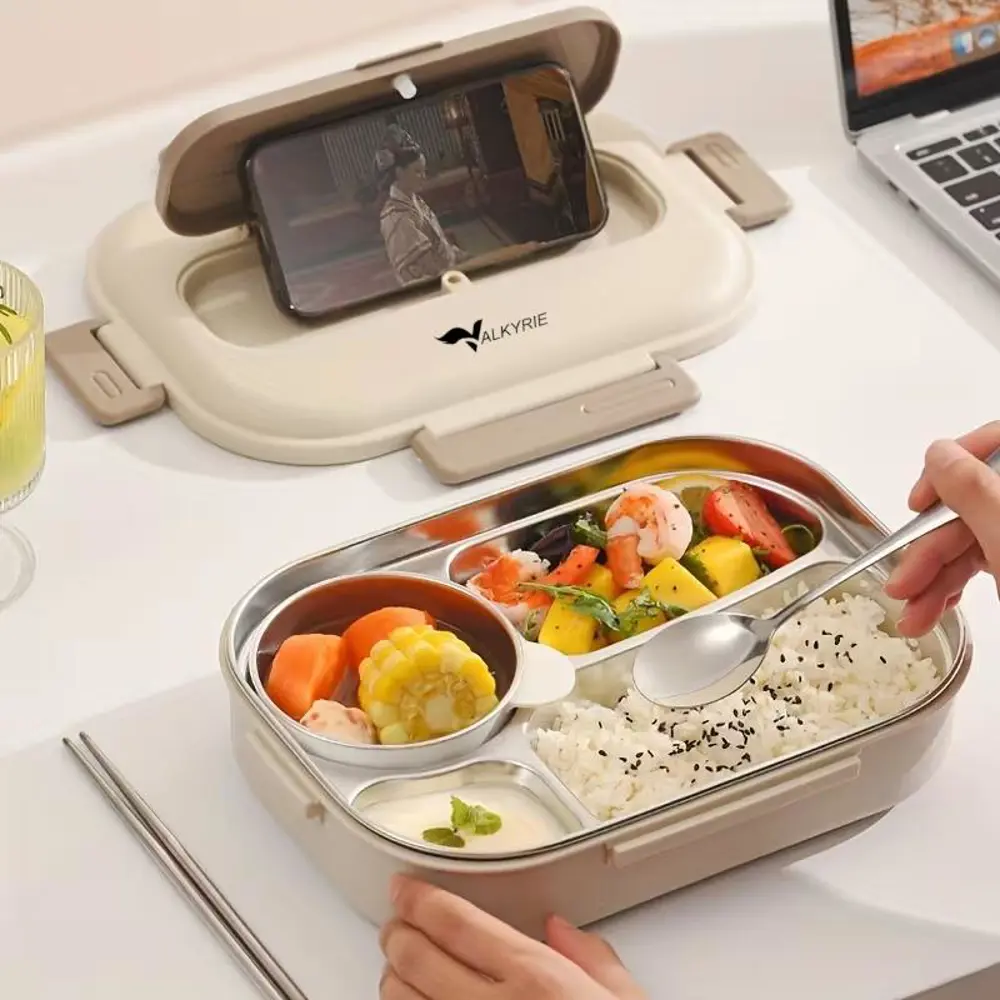 Valkyrie 1500 ml Termal Yemek Kutusu | 304 Paslanmaz Çelik | Sızd