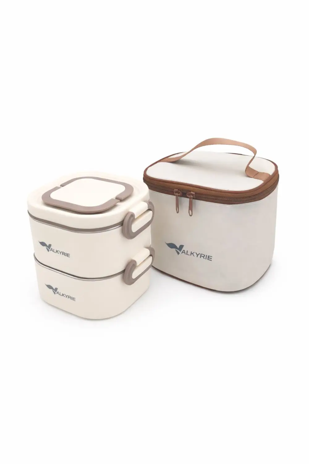 Valkyrie 2 Katlı Paslanmaz Çelik Yemek Kabı Seti 1300 ml – Termal