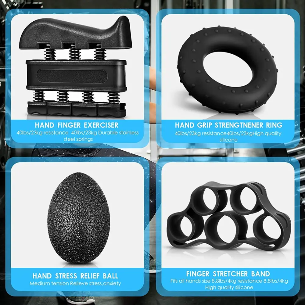 Valkyrie 5-60Kg El Parmak Bilek Güçlendirici Egzersiz Aleti 5li S Valkyrie 5-60Kg El Parmak Bilek Güçlendirici Egzersiz Aleti 5li S