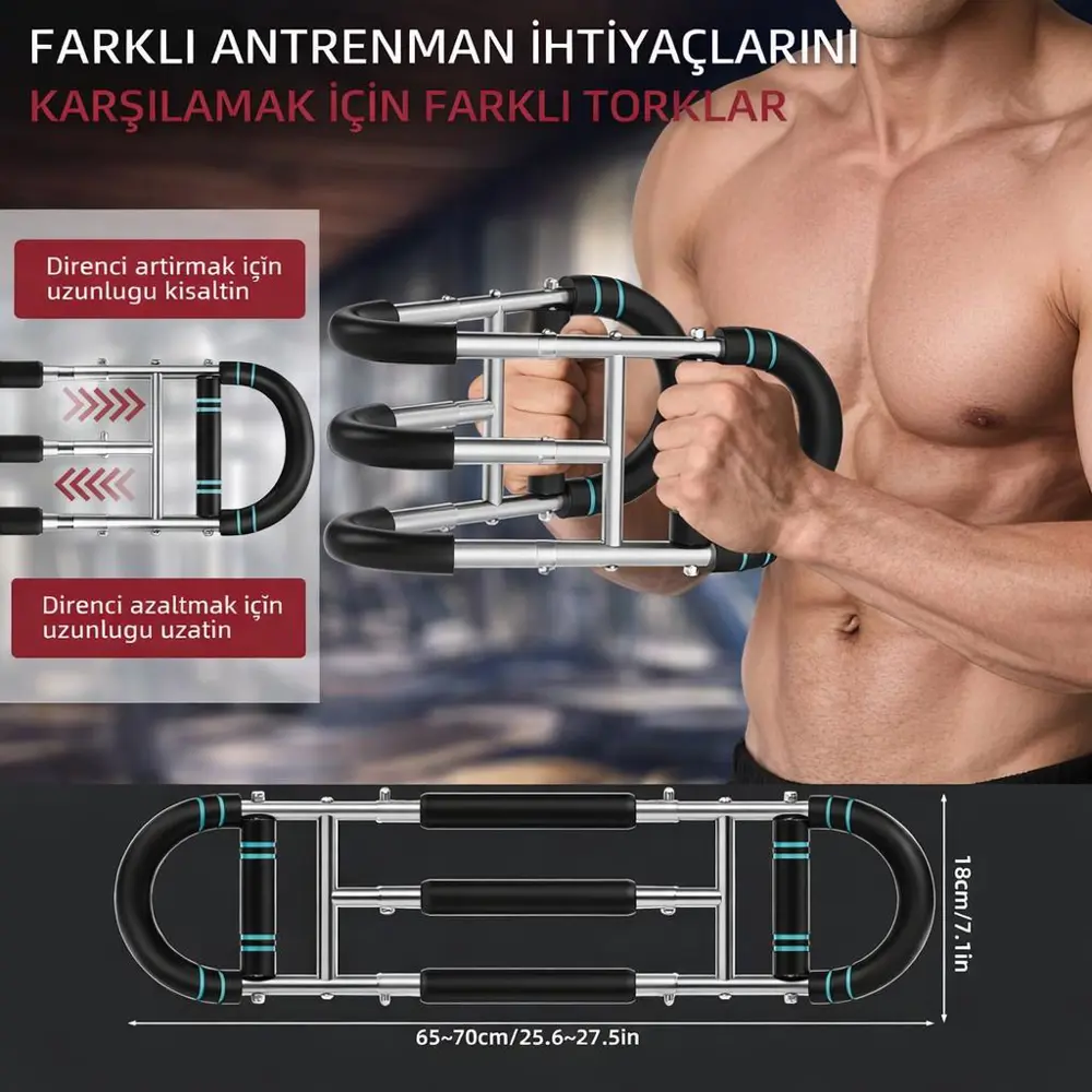 Valkyrie Ayarlanabilir Çok Fonksiyonlu Direnç Egzersiz Aleti | Çe