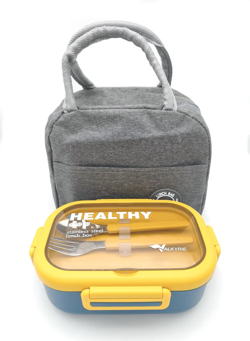 Valkyrie Isı Yalıtımlı Termal Çantalı Çelik Lunch Box – BPA’sız, 