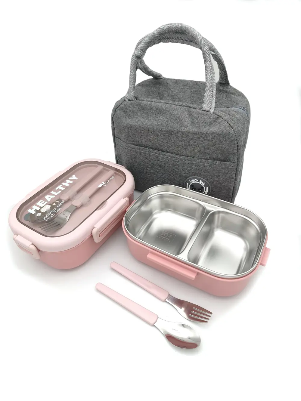 Valkyrie Isı Yalıtımlı Termal Çantalı Çelik Lunch Box – BPA’sız, 