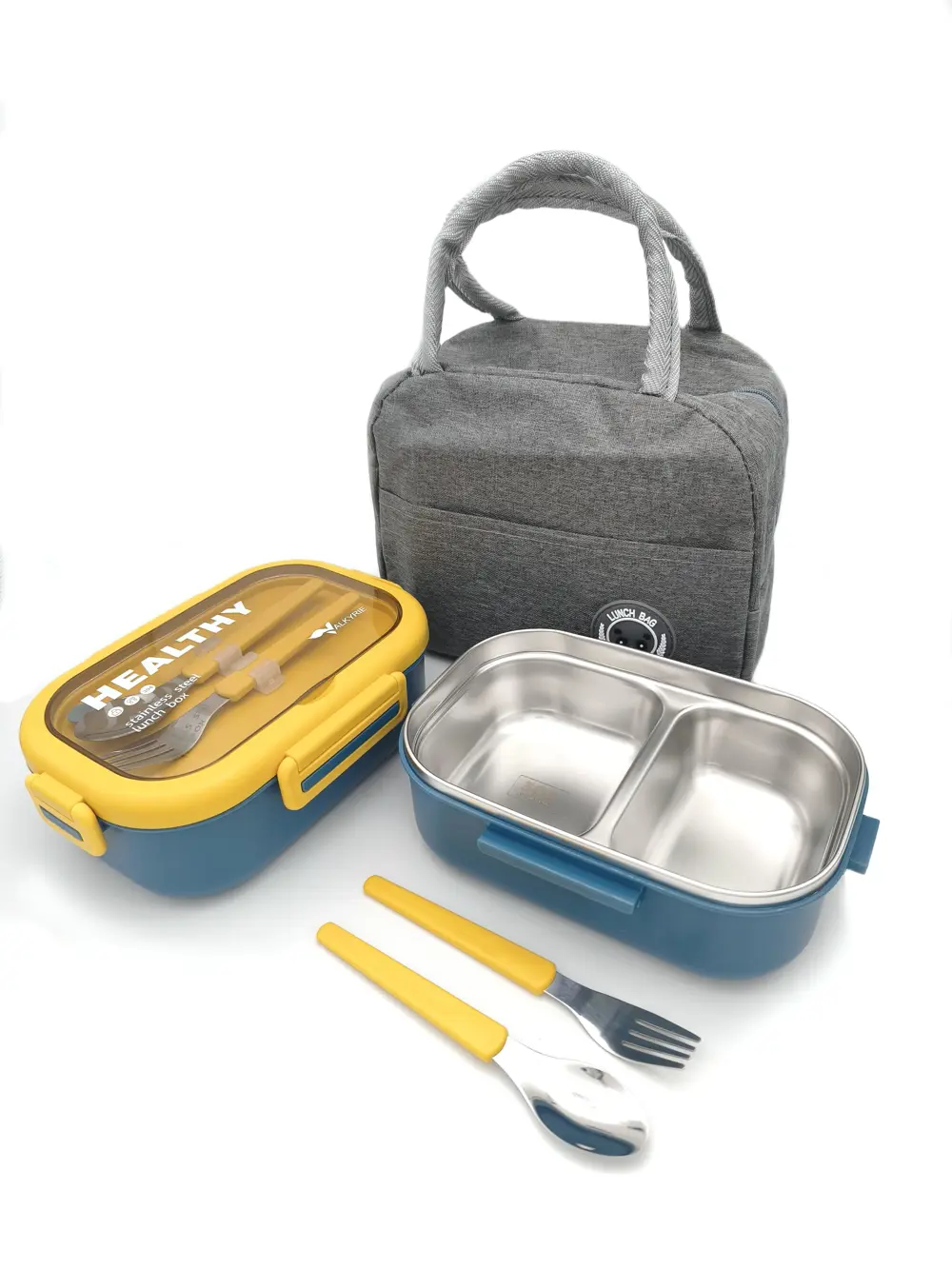Valkyrie Isı Yalıtımlı Termal Çantalı Çelik Lunch Box – BPA’sız, 