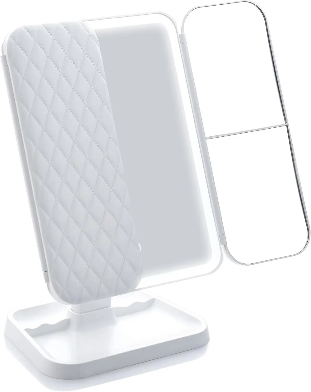 Valkyrie Işıklı Makyaj Aynası | 3 Panelli, 180° Dönebilen, 3 Renk