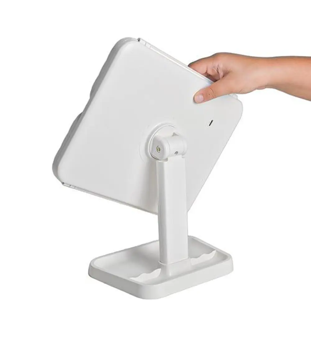 Valkyrie Işıklı Makyaj Aynası | 3 Panelli, 180° Dönebilen, 3 Renk