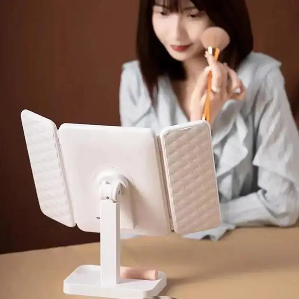 Valkyrie Işıklı Makyaj Aynası | 3 Panelli, 180° Dönebilen, 3 Renk