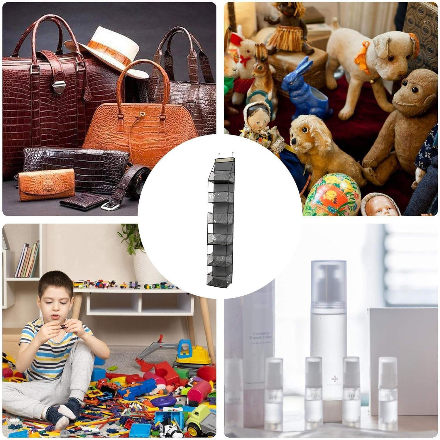 Valkyrie Kapı Arkası Organizer 6 Gözlü Askılı Dolap Düzenleyici Ç