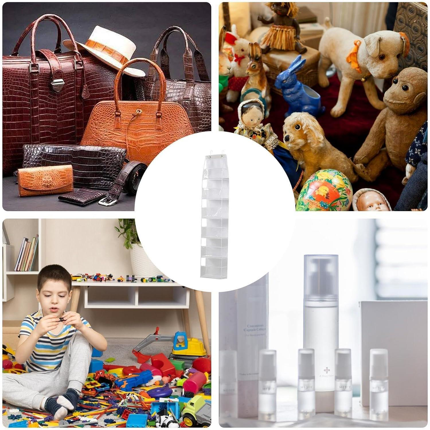 Valkyrie Kapı Arkası Organizer 6 Gözlü Askılı Dolap Düzenleyici Ç