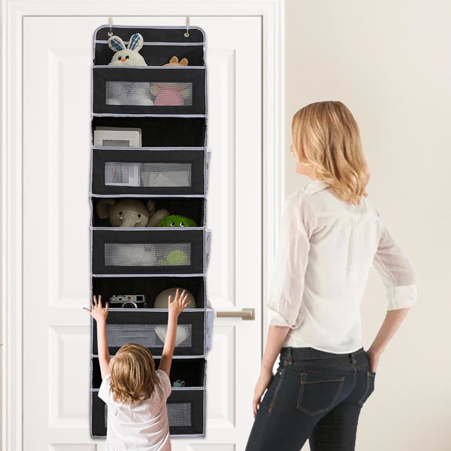 Valkyrie Kapı Arkası Organizer 5 Cepli Askılı Dolap Düzenleyici Ç Valkyrie Kapı Arkası Organizer 5 Cepli Askılı Dolap Düzenleyici Ç