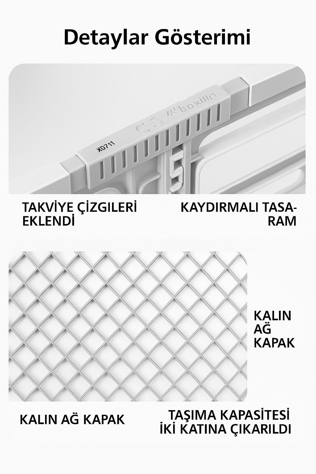 Valkyrie  Katlanabilir İki Tekerlekli Alışveriş Ve Depolama Çantas