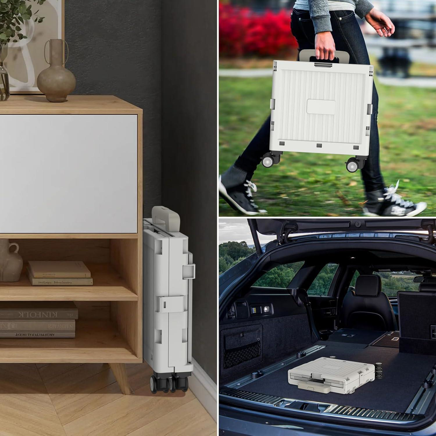 Valkyrie  Katlanabilir 4 Tekerlekli Alışveriş Ve Depolama Çantası 