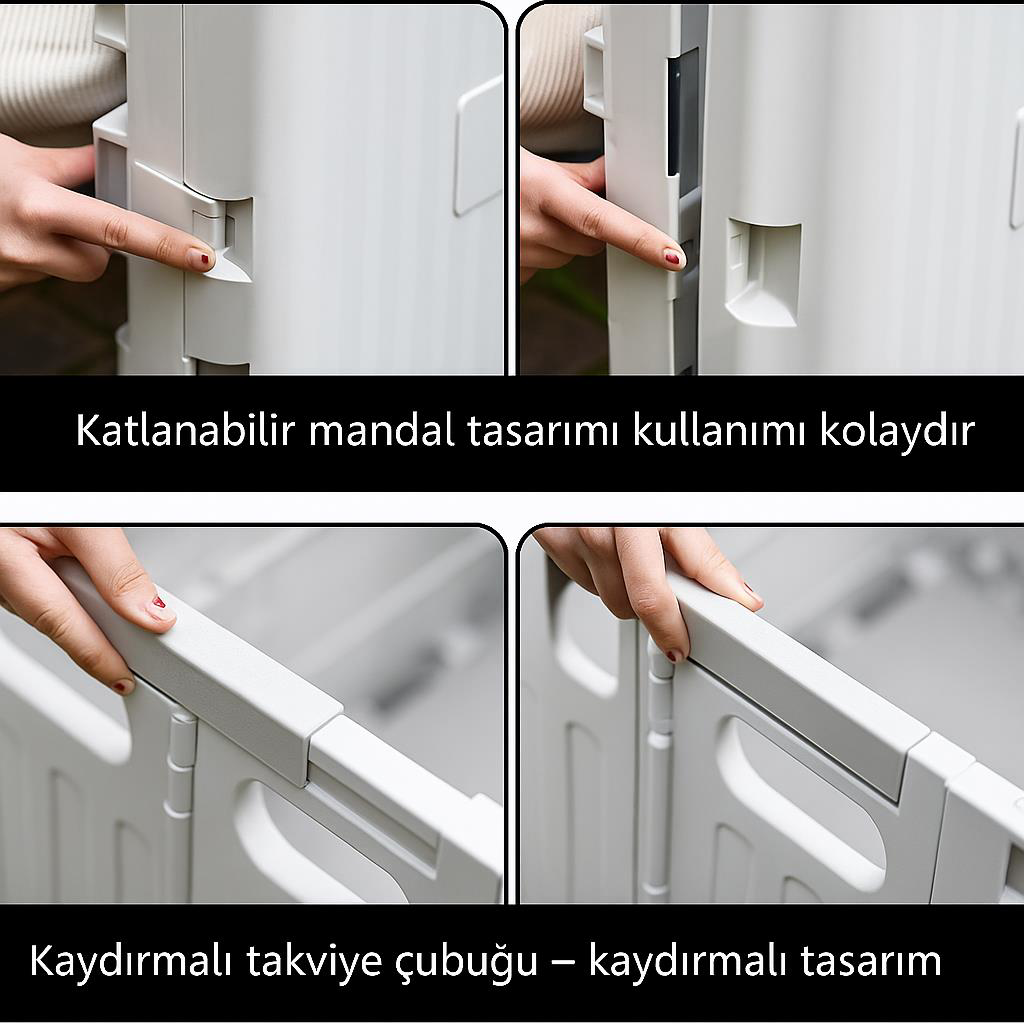 Valkyrie  Katlanabilir İki Tekerlekli Alışveriş Ve Depolama Çantas