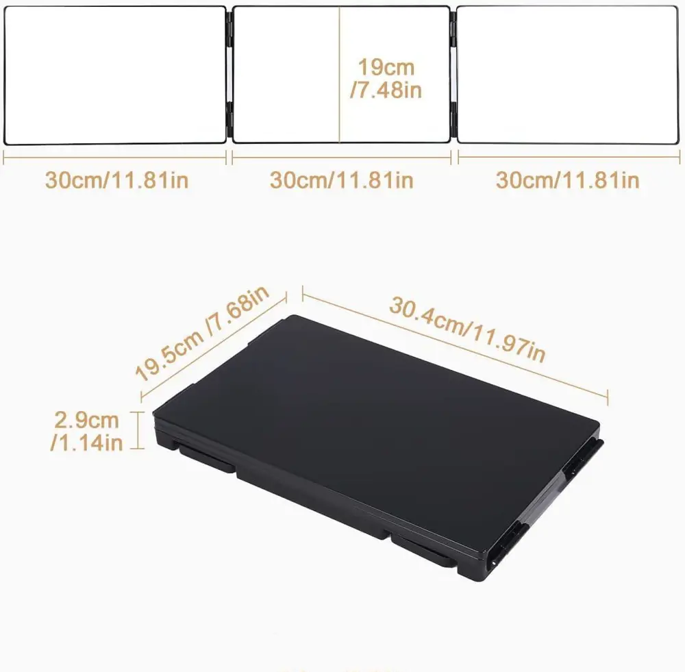 Valkyrie LED Işıklı Şarjlı  360° 3 Yön Kişisel Saç Sakal Kesimi B