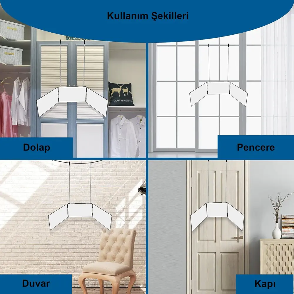 Valkyrie LED Işıklı Şarjlı  360° 3 Yön Kişisel Saç Sakal Kesimi B