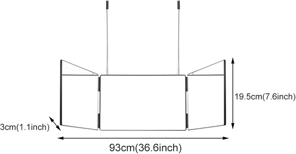 Valkyrie LED Işıklı Şarjlı  360° 3 Yön Kişisel Saç Sakal Kesimi B