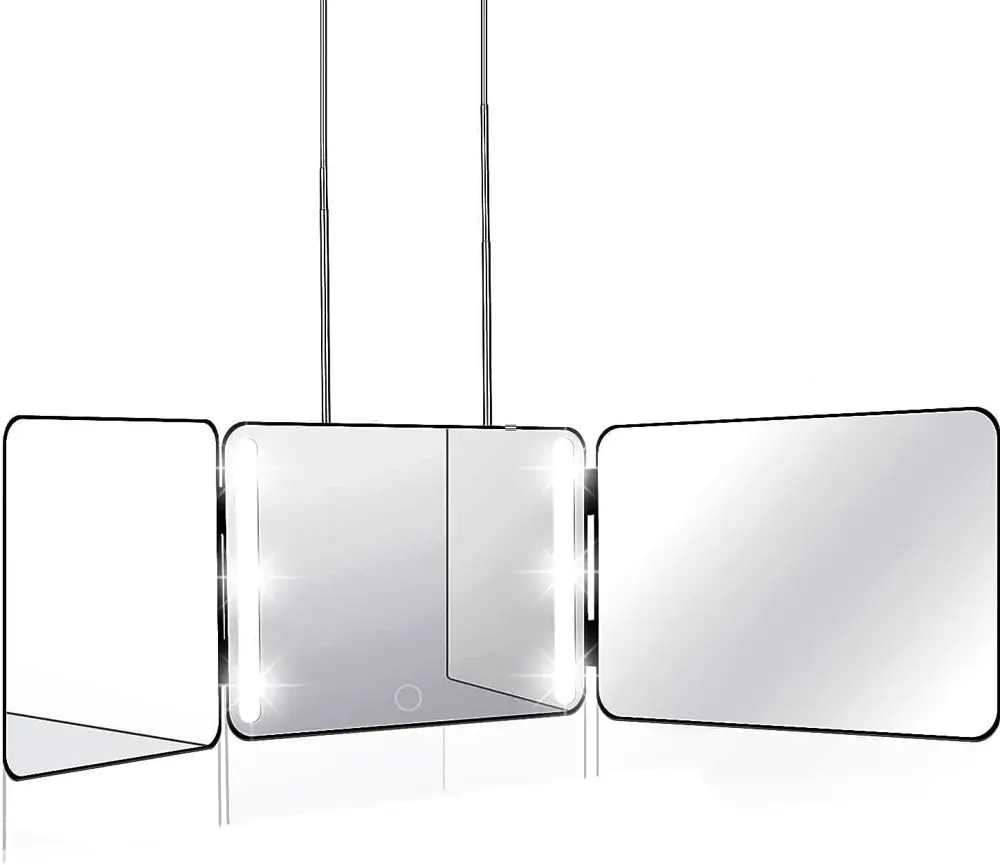 Valkyrie LED Işıklı Şarjlı  360° 3 Yön Kişisel Saç Sakal Kesimi B