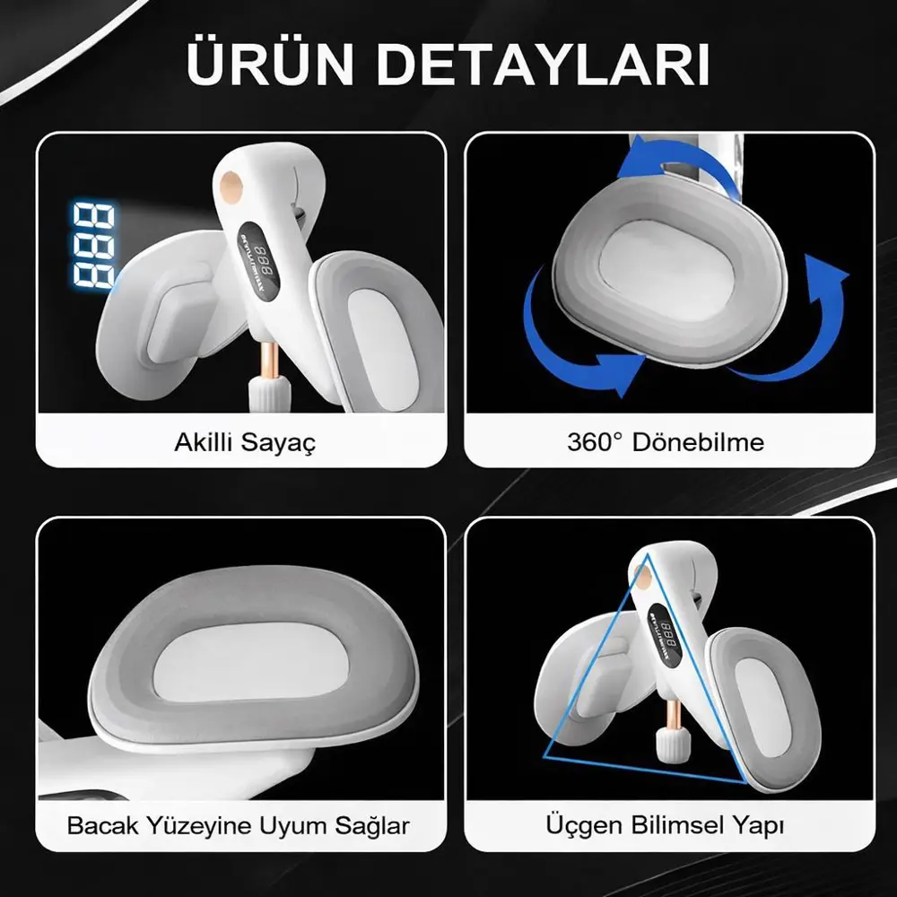 Valkyrie Pelvik Dijital Sayaçlı Çok Amaçlı Bacak ve Üst Vücut Egz