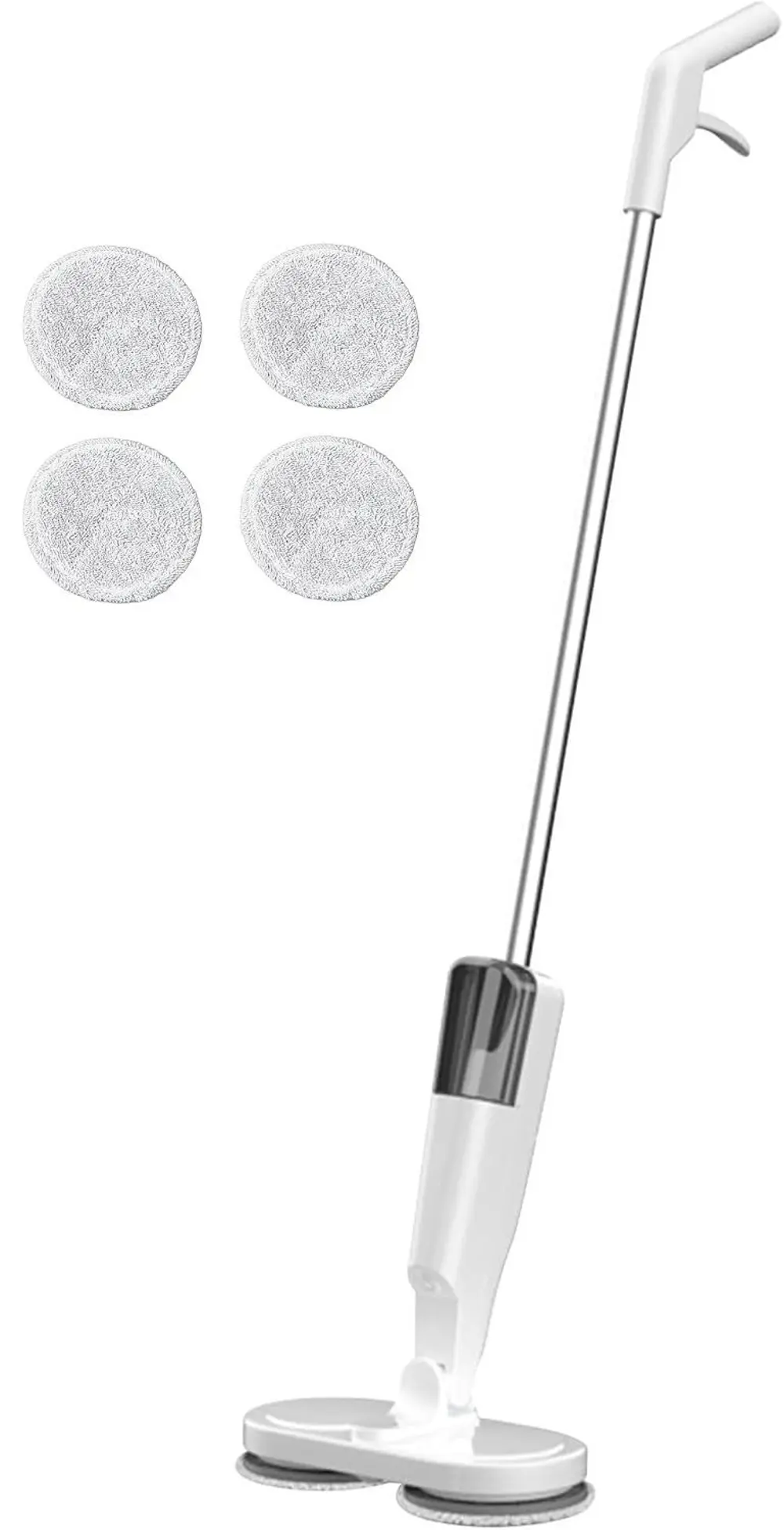 Valkyrie Şarjlı Su Püskürtmeli Elektrikli Mop – Çift Döner Başlık