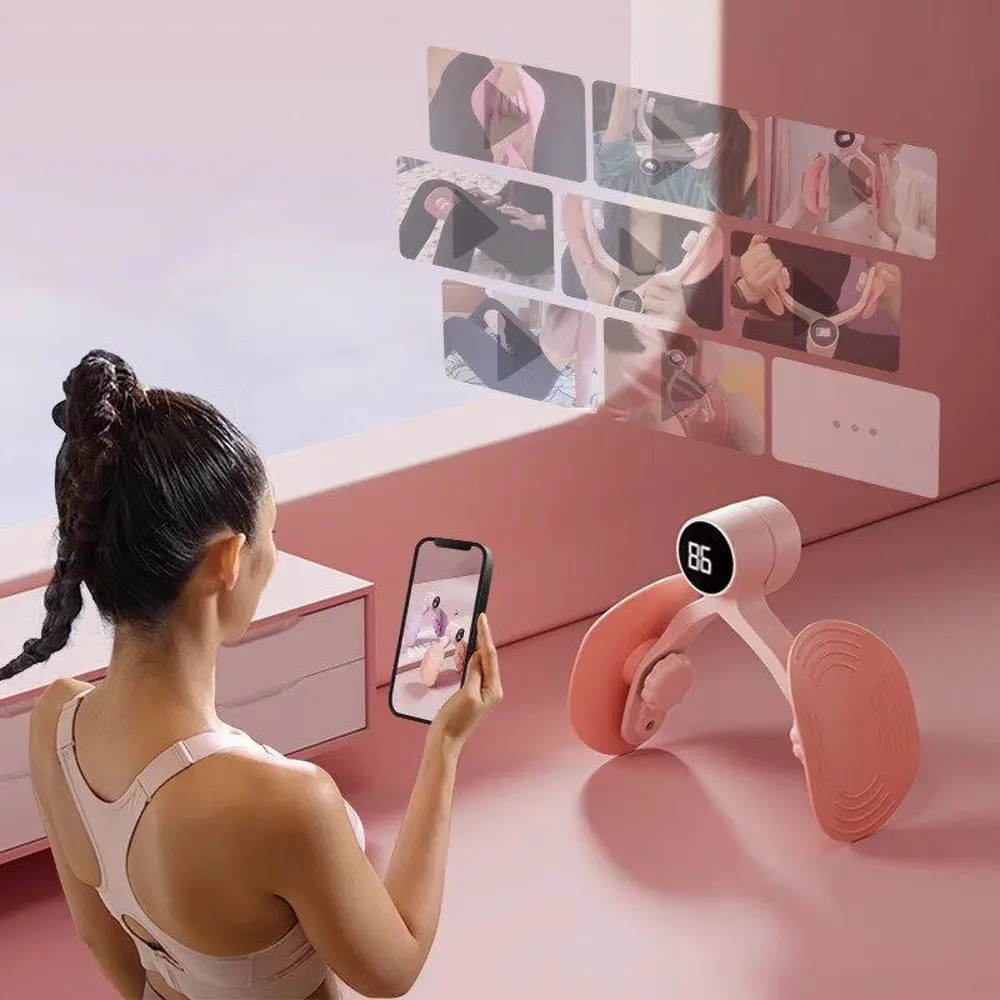 Valkyrie Sayaçlı Ayarlanabilir Pelvik Iç Bacak Egzersiz Aleti Keg