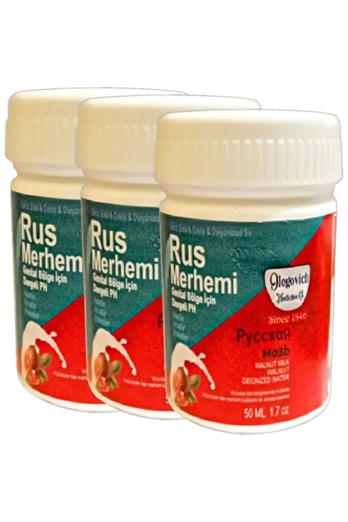 Valnut Milk & Walnut Tüylere Krem 3'lü Set 50 ml – Kadın Özel Bölge Bakımı