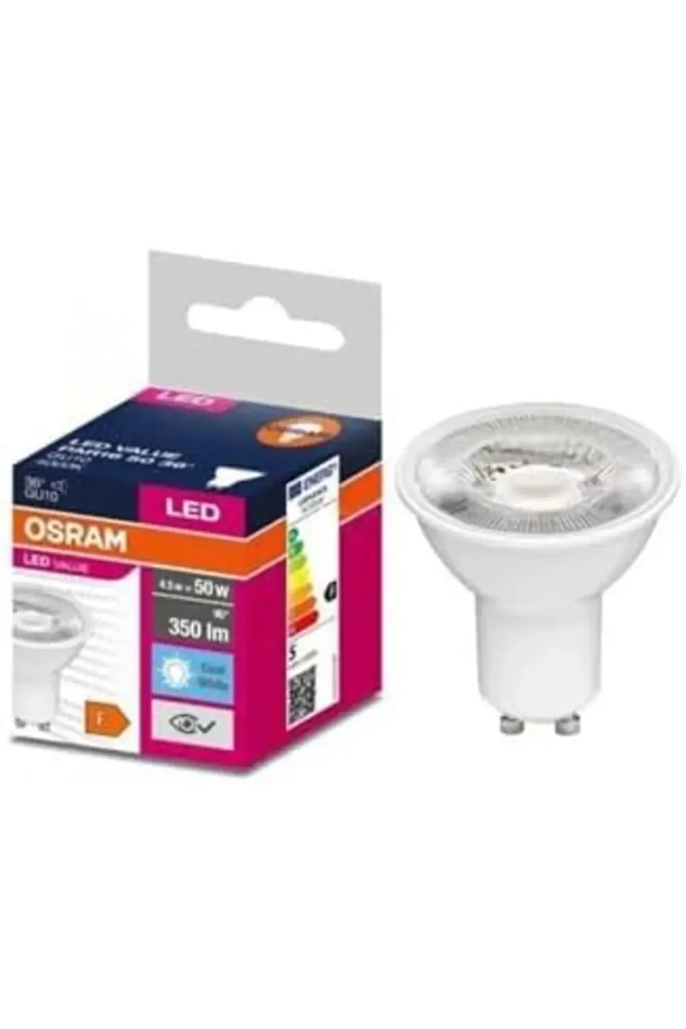 Value PAR16 50 36D 4.5W Soğuk Beyaz 4000K GU10 Led Ampul 1185222